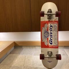 【廃盤レア】GRAVITY skateboard グラビティ　サーフスケートのサムネイル
