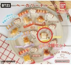 2個セット　BT21 ベーカリーチャーム CHIMMY ガチャのサムネイル