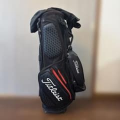 Titleist キャディバッグ ブラック レッド - メルカリ