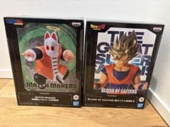ドラゴンボール 孫悟空、孫悟飯(じいちゃん)フィギュア 2種セット　プライズ品のサムネイル