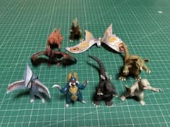 あ*ぱ様 ゴジラ HG 8体セット　ガイガン　ミニラ　モスラ　ラドンのサムネイル