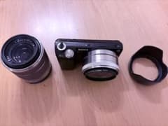 SONY NEX 5N ミラーレス一眼 本体 レンズセット +SEL55210 - メルカリ