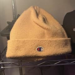 Champion ベージュ ニット帽のサムネイル