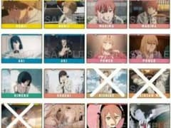 チェンソーマン クリアファイル 13枚　ほぼコンプリートセットのサムネイル