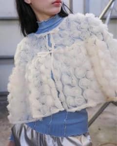 【POPPY】FLOWER BALLOON TULLE BOLEROのサムネイル