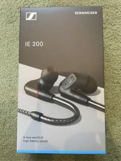 SENNHEISER IE200 イヤホン ブラック 品番：700249 - メルカリ