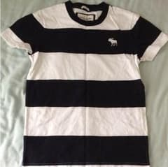 値下！アバクロ ボーダー Tシャツのサムネイル