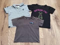 3枚セット　Ｔシャツ・ポロシャツ　110cmのサムネイル