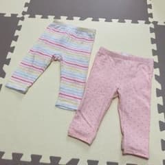 ももこ様専用☆ベビーギャップ レギンスパンツ70 2点セットのサムネイル