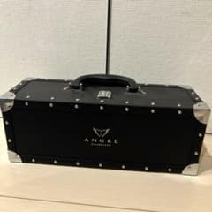ANGEL CHAMPAGNE ブラック 専用ケース付 空瓶 - メルカリ