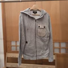 BILLABONG ジップアップパーカー グレー メンズのサムネイル