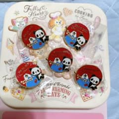 【専用】パンダ　ピンバッジ 5点セットのサムネイル