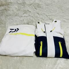 DAIWA ダイワ DR-6007 PUオーシャンサロペットレインスーツ M - メルカリ