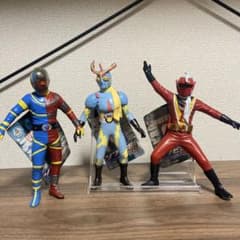 ソフビ魂 キカイダー イナズマン 快傑ズバット 3個セット - メルカリ
