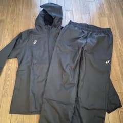 ASICS アシックス ジャージ上下セット ブラックのサムネイル