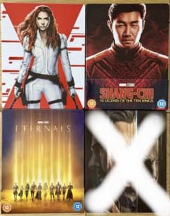 MARVEL 어벤져스 스틸북 16 작품 세트 4KUHD 덤