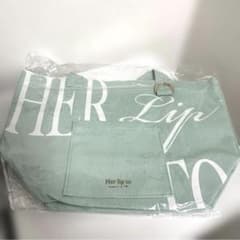 herlipto HLT DAILY LOGO TOTE mint - メルカリ