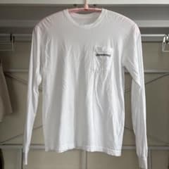 クロムハーツ バックアーチロゴプリント ロングスリーブT 胸ポケット XL クロムハーツ バックアーチロゴプリント ロングスリーブT 胸ポケット
