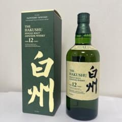 【さくら様専用】サントリー 白州 12年 シングルモルト 700mlのサムネイル