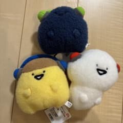 お文具といっしょ　ヘッドフォン ぬいぐるみ 3種セット　〔新品〕