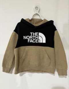 THE NORTH FACE パーカー 110サイズ 黒/ベージュのサムネイル