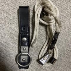 警察グッズ　旧警棒吊り、吊り紐のサムネイル