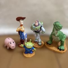 【美品・希少】加藤工芸 トイストーリー 箱庭フィギュア 5体セット 廃盤品のサムネイル