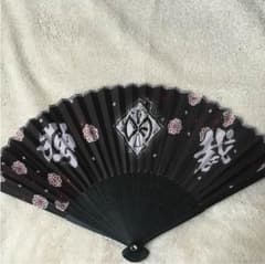 DIAURA 扇子 黒のサムネイル