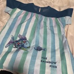 半袖レインボーFishエプロンのサムネイル