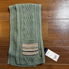 Ralph Lauren Greenwich グリーン マフラー Mのサムネイル