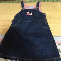 ココパフ様専用♥ ほぼ新品♥ ファミリア  ワンピース 110㎝のサムネイル