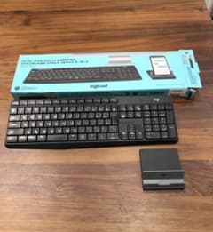 【送料込】ロジクール ワイヤレスキーボード 無線 K375s スタンド付のサムネイル