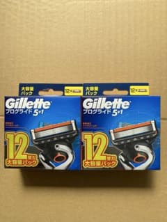 Gillette プログライド 5+1 替刃 12個入 2箱セット - メルカリ