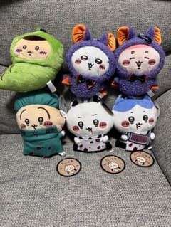 ちいかわ ハロウィンがまぐちポーチ 6個セット