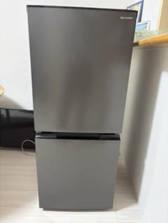 【極美品】2024年製 SHARP 冷蔵庫 SJ-D15K-H 152Lのサムネイル