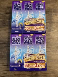 AOセプトクリアケア 360ml×6本パック (コンタクトケア用品)のサムネイル