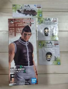 HUNTER×HUNTERの一番くじ、F賞ゴレイヌのフィギュアJ賞3点のサムネイル