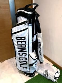 ほぼ新品未使用　ビームスゴルフ　beamsgolf 軽量　スタンドキャディバッグ ほぼ新品未使用 ビームスゴルフ beamsgolf 軽量 スタンドキャディ
