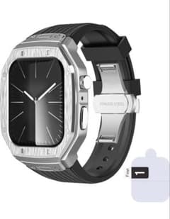 Apple Watch用 ステンレススチール ケース バンドのサムネイル