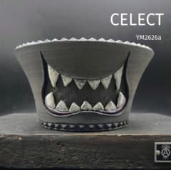 YM2626a CELECTオリジナル モンスタースタッズ鉢白歯 4.5号 黒土
