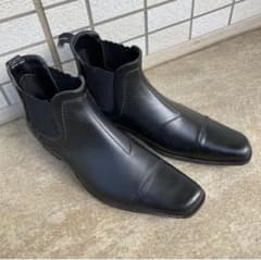 値下げ‼️サイドゴアブーツ　レインシューズ　ビジネスシューズのサムネイル