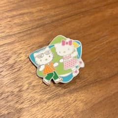 ハローキティ ピンバッジ　ピン　ユニバーサルスタジオジャパン