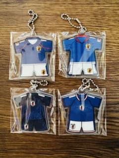 【未開封】サッカー日本代表 アクリルチャーム 4種セットのサムネイル