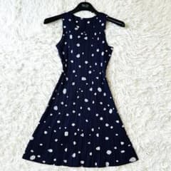 プリーツプリーズ 水玉 ドット柄 ノースリーブワンピース イッセイミヤケ プリーツプリーズ 水玉 ドット柄 ノースリーブワンピース イッセイ