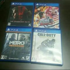 PS4　ソフト　まとめ売りのサムネイル