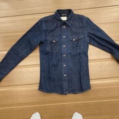 Nudie Jeans 厚手デニムシャツ　XSのサムネイル