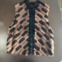 裏付きミンクベストのサムネイル