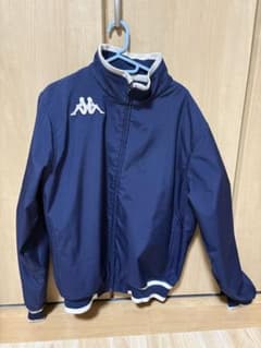 Kappa ネイビー ジップアップジャケット - メルカリ