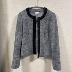 アン レクレ: ノーカラーツイードジャケットのサムネイル