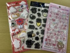 サンリオ ボンボンドロップシール キラキララインストーンシール 他 まとめ売りのサムネイル